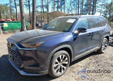 2025 Toyota Grand Highlander Hybrid Limited Max from USA, damaged, VIN 5TDADAB59SS021405